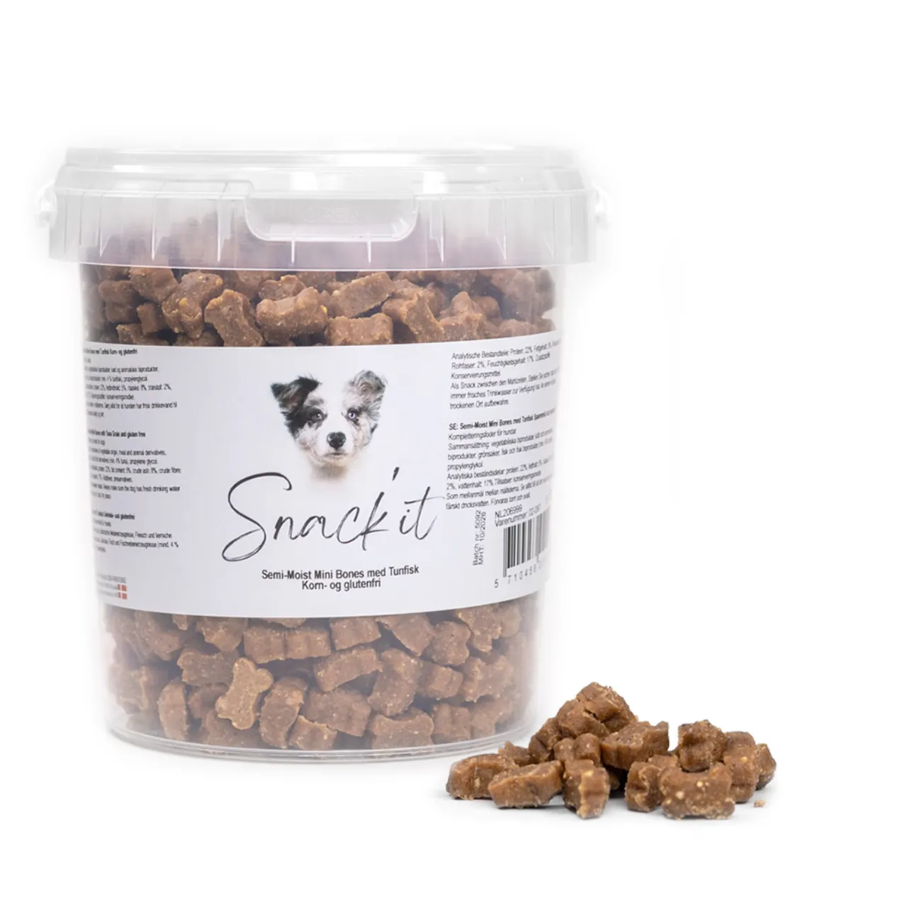 Snackit Semi-Moist Mini Bones tun 500 g